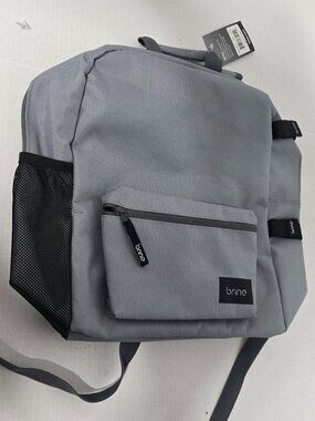 Brine Gray Backpack NWT Sports School Travel Bag